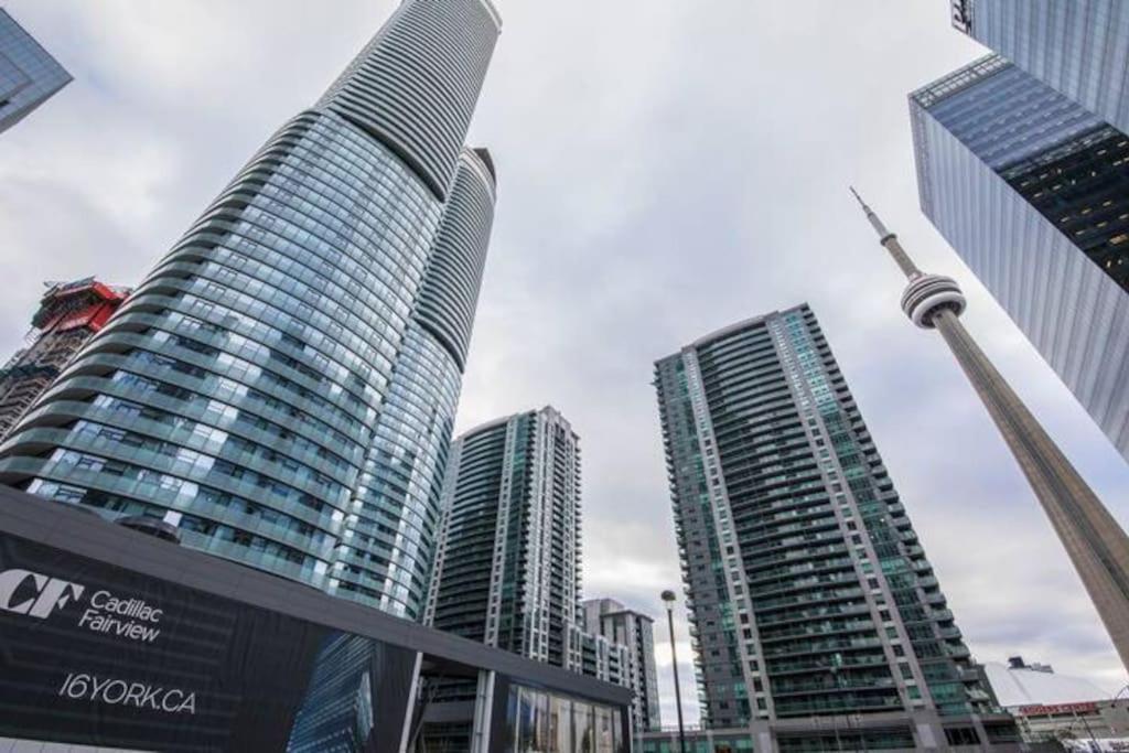New Superior Lakeview Luxury Top Floor 3-Bedroom Suite On 48Th Floor Toronto Exteriér fotografie