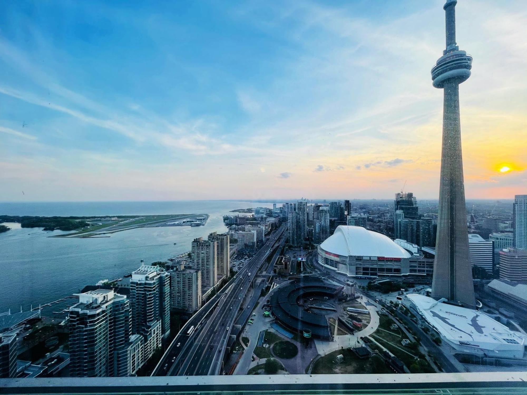 New Superior Lakeview Luxury Top Floor 3-Bedroom Suite On 48Th Floor Toronto Exteriér fotografie